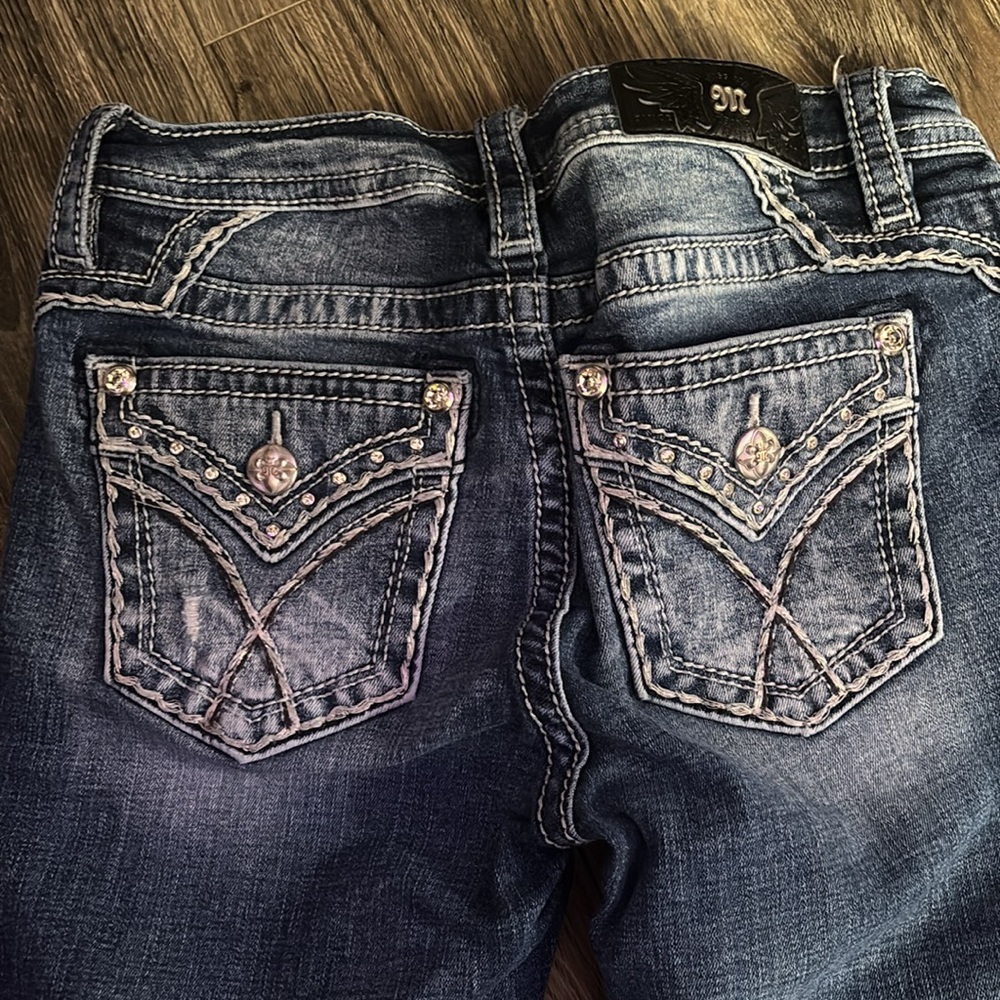 Miss Me Mid-Rise Straight Jeans - Picture 3 of 4